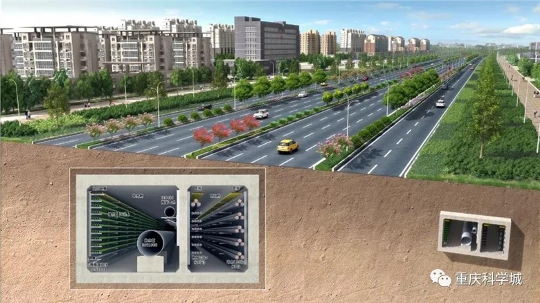 空間大得可以跑卡車！科學(xué)大道一期地下綜合管廊建設(shè)過(guò)半